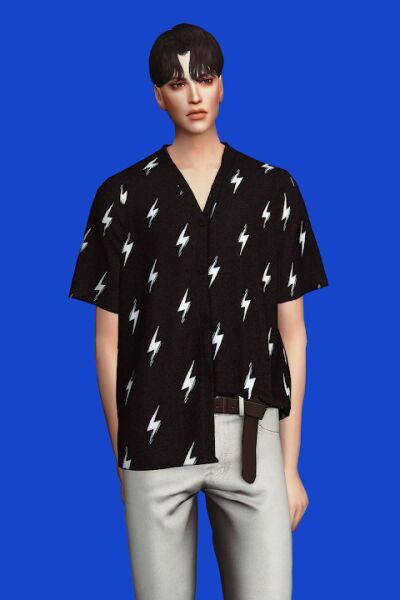 sims 4 cc short sleeve cardigan at gorilla 3