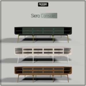 Sierra Console (P) At Paco Sims Sims 4 CC