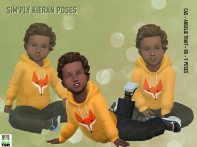 Sim’ply Kieran Poses By Idavt Sims 4 CC