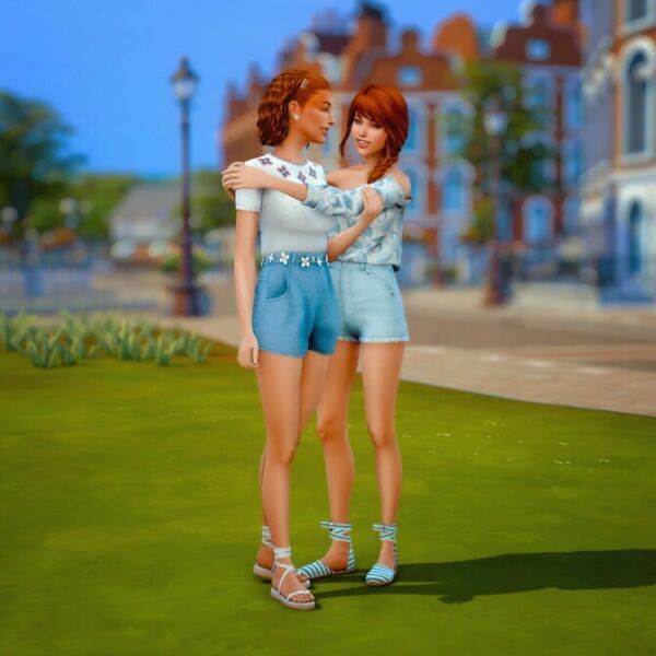 sims 4 cc sisters pose pack at katverse sisters pose pack a 4