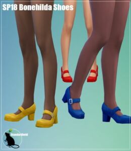 SP18 Bonehilda Shoes At Standardheld Sims 4 CC