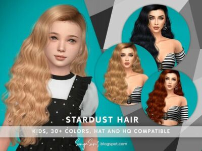 Stardust Hair For Kids By Sonyasimscc Sims 4 CC
