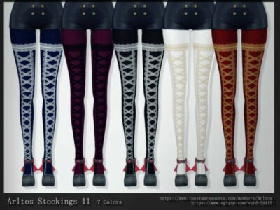 Stockings 11 By Arltos Sims 4 CC