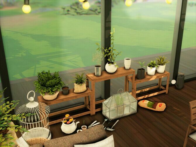 sims 4 cc sunroom by xogerardine 4