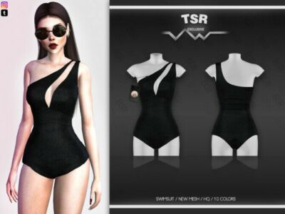 Swimsuit BD473 By Busra-Tr Sims 4 CC