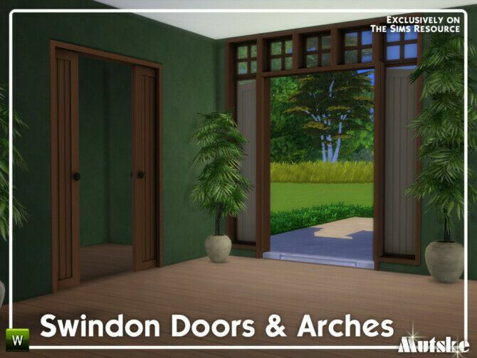 Swindon Construction Doors And Arches Part 2 By Mutske Sims 4 CC