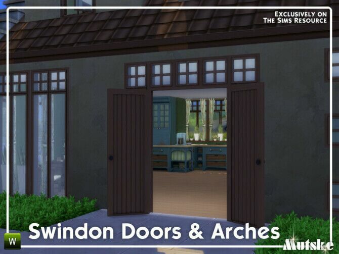 sims 4 cc swindon construction doors and arches part 2 by mutske 3