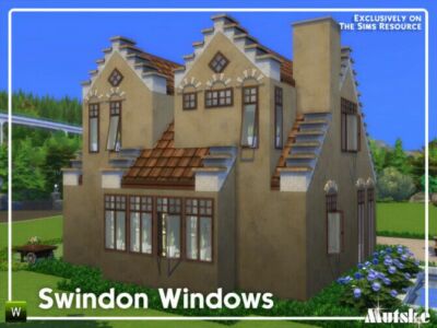 Swindon Construction Windows Part 1 By Mutske Sims 4 CC