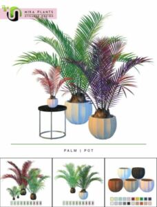 SYL Palm At Nynaeve Design Sims 4 CC