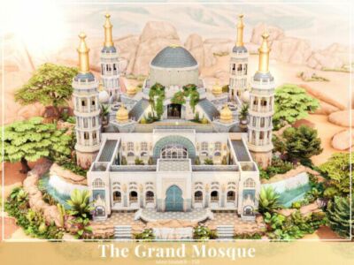 The Grand Mosque By Mini Simmer Sims 4 CC