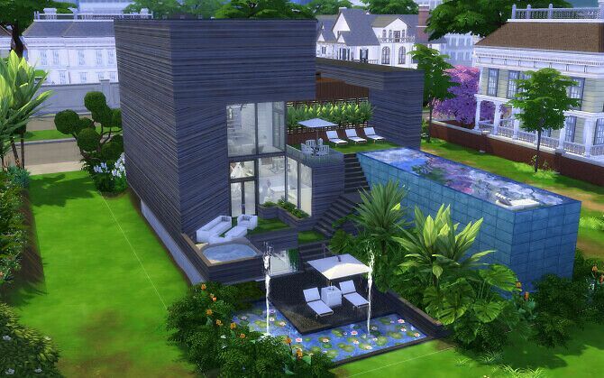 sims 4 cc the ultra modern home by alexiasi at mod the sims 2