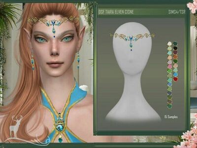 Tiara Elves Cisne By Dansimsfantasy Sims 4 CC