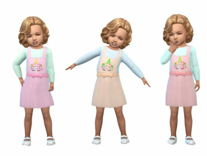 sims 4 cc toddler dress 0515 by erinaok 2