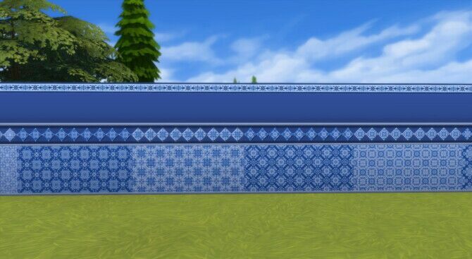 sims 4 cc totally collection 1 azulejo talavera tiles by wykkyd 2