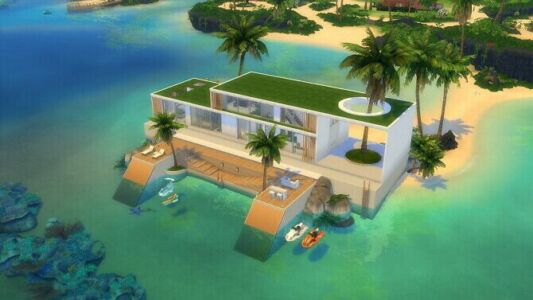 Tropicalia Home By Bellusim At Mod The Sims Sims 4 CC