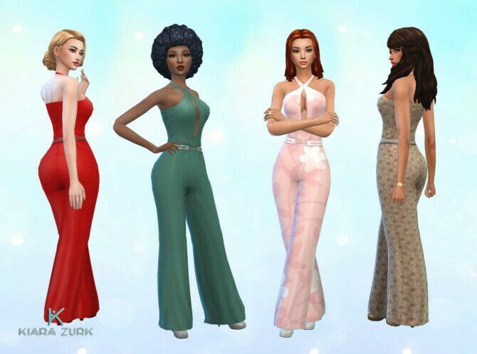 TS3 Decades UNI Jumpsuit At MY Stuff Origin Sims 4 CC