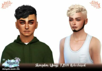 Wings TZ1110 Hair Retexture At Shimydim Sims Sims 4 CC