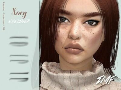 Xoey Eyeliner N.118 By Izziemcfire Sims 4 CC