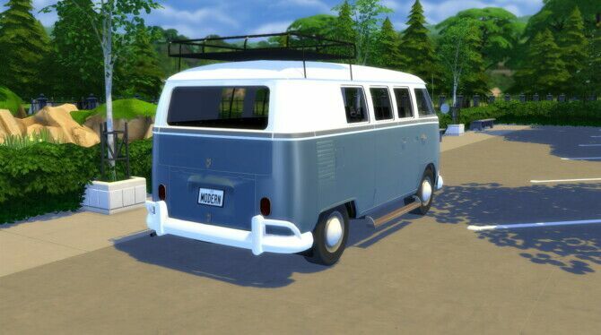 sims 4 cc 1965 volkswagen bus at modern crafter cc 2