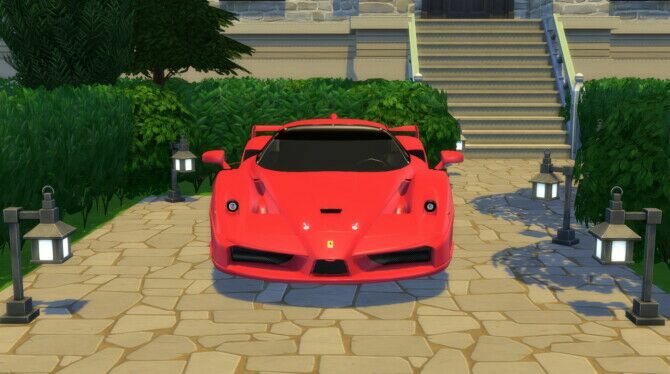 sims 4 cc 2006 ferrari fxx at modern crafter cc 2