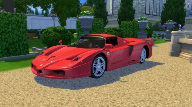 sims 4 cc 2006 ferrari fxx at modern crafter cc 4