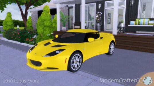 2010 Lotus Evora At Modern Crafter CC Sims 4 CC