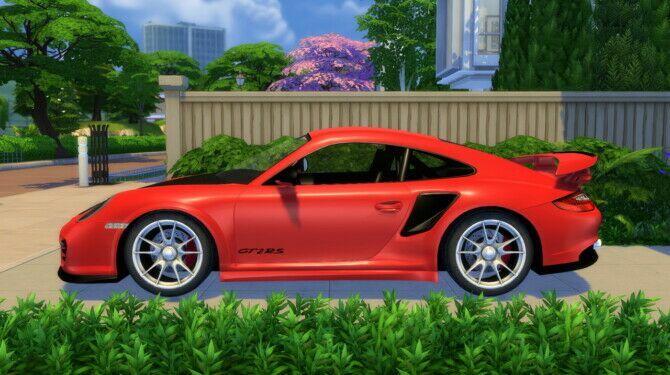 sims 4 cc 2011 porsche 911 gt2 rs at modern crafter cc 2