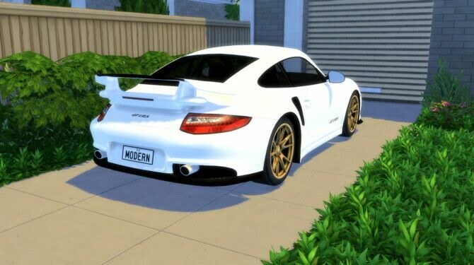 sims 4 cc 2011 porsche 911 gt2 rs at modern crafter cc 3