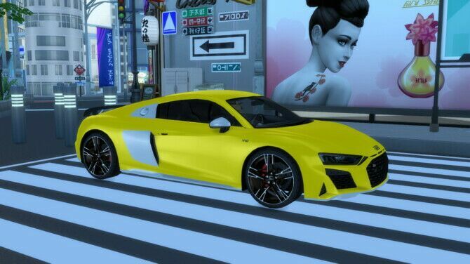 sims 4 cc 2019 audi r8 coupe at lorysims 2