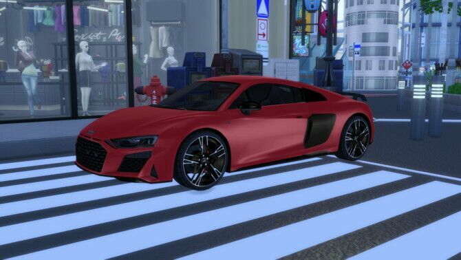 sims 4 cc 2019 audi r8 coupe at lorysims 4