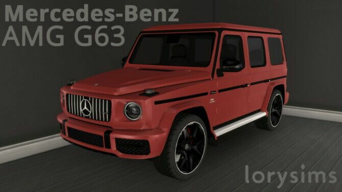 2019 Mercedes-Benz AMG G63 At Lorysims Sims 4 CC