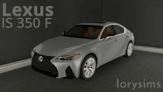 2021 Lexus IS 330 F At Lorysims Sims 4 CC