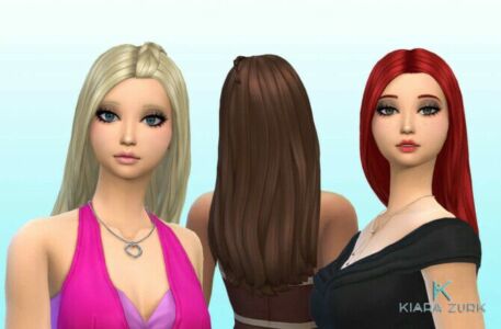 Barbie Hairstyle At MY Stuff Origin Sims 4 CC