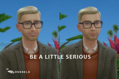 BE A Little Serious By Onebeld Sims 4 CC