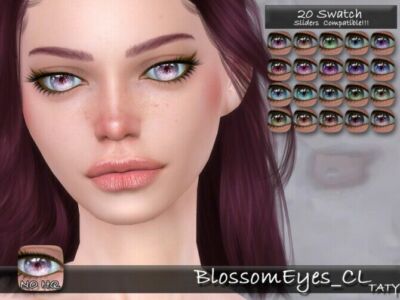 Blossom Eyes CL By Tatygagg Sims 4 CC