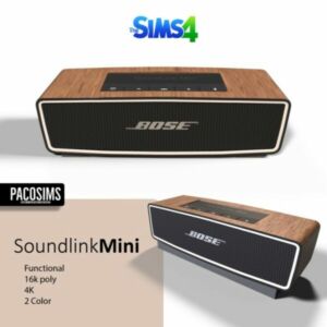 Bose Soundlinkmini Speaker (Functional) At Paco Sims Sims 4 CC