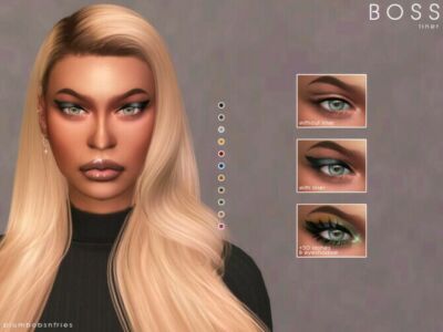 Boss Liner By Plumbobs N Fries Sims 4 CC