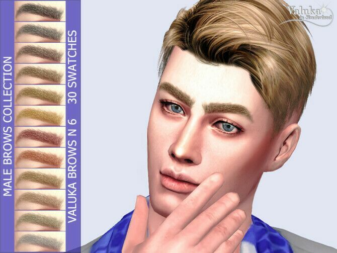 Brows N6 By Valuka Sims 4 CC