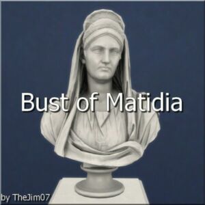 Bust Of Matidia By Thejim07 Sims 4 CC