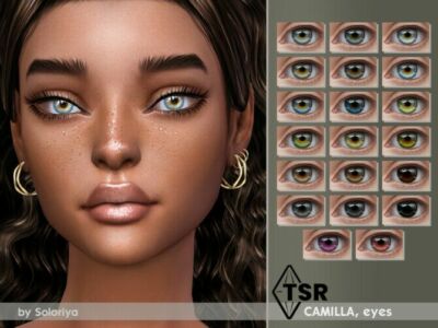 Camila Eyes By Soloriya Sims 4 CC