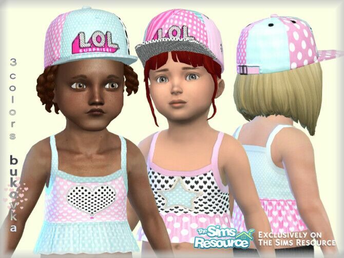 CAP LOL By Bukovka Sims 4 CC