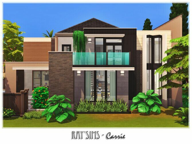 sims 4 cc carrie home by ray sims 2