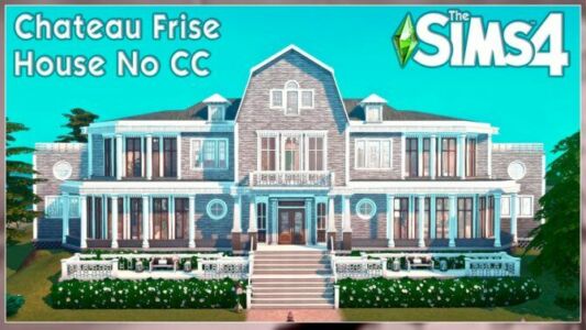 Chateau Frise At Mikkimur Sims 4 CC