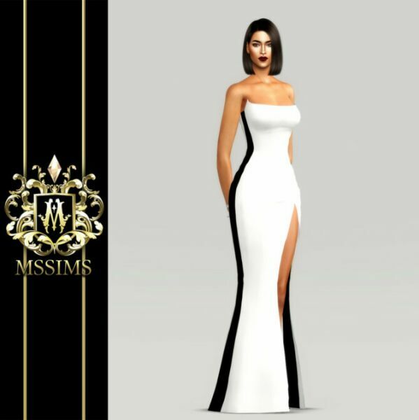 sims 4 cc couture f w 2017 gown at mssims 4