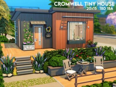 Cromwell Tiny House By Xogerardine Sims 4 CC