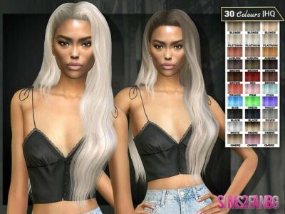 Desislava Hair 8 By Sims2Fanbg Sims 4 CC