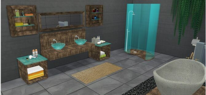 sims 4 cc diane bathroom set at lizzy sims 4