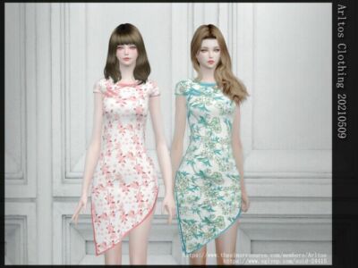 Dress 20210509 By Arltos Sims 4 CC