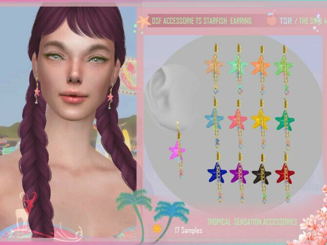 sims 4 cc dsf tropical sensation accessories by dansimsfantasy 3