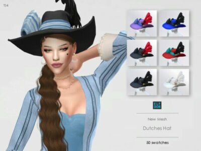 Dutchess HAT At Elfdor Sims Sims 4 CC